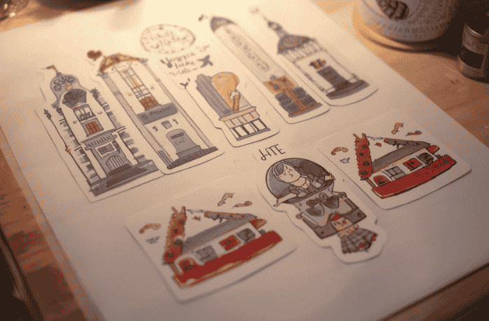 Sticker Printing Machine